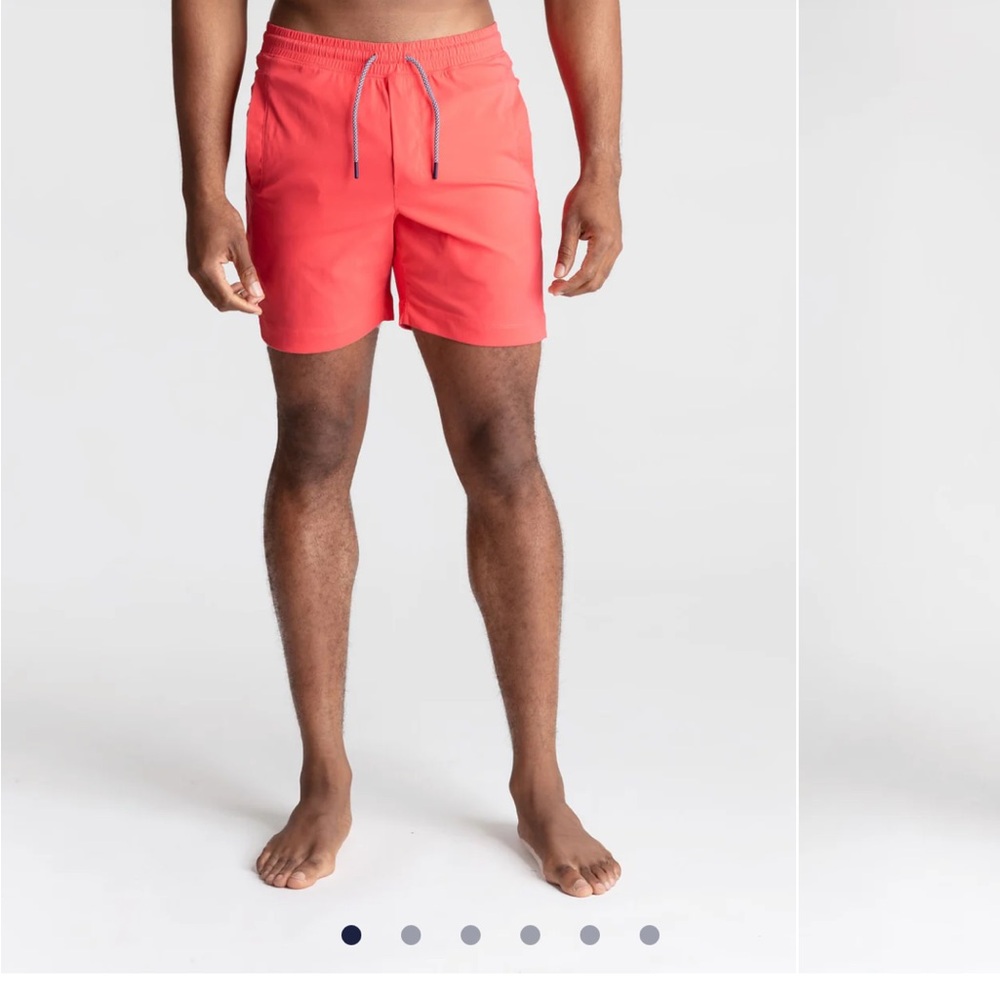 NWT Birddogs Men's Red Swim Shorts